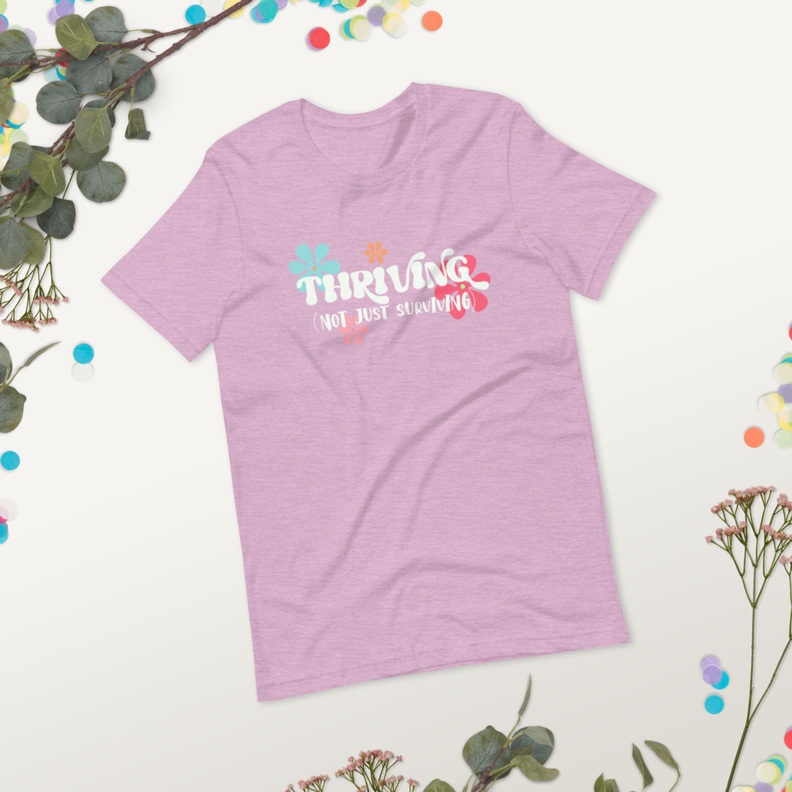 Thriving Not Just Surviving GROOVY Tee