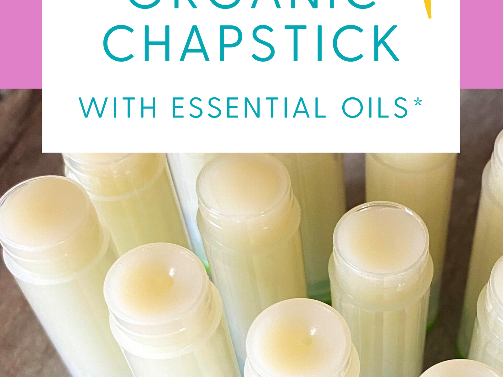 DIY Organic Chapstick with Essential Oils