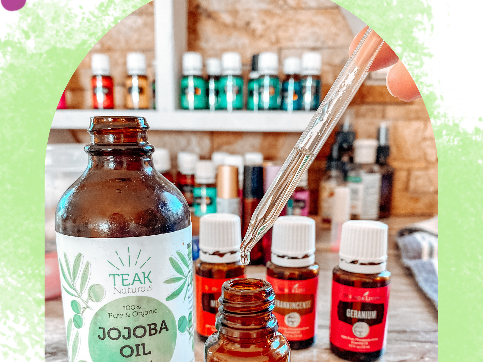 DIY Essential Oil Glow Face Serum